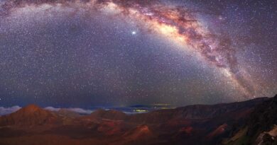 Via Láctea em Mauna Kea
