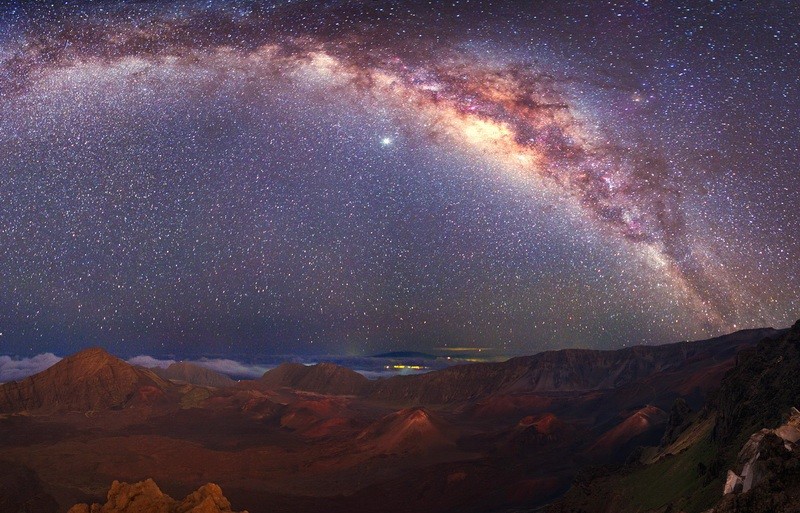 Via Láctea em Mauna Kea